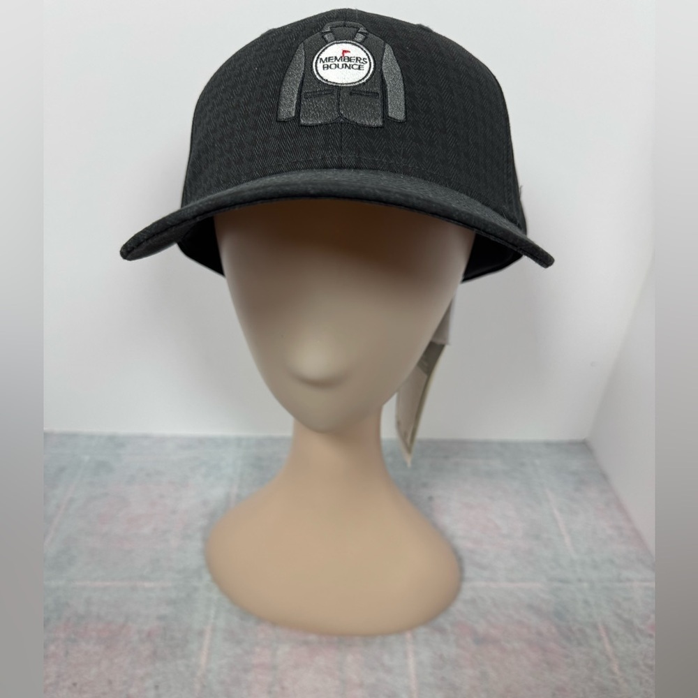 Adidas Men’s Members Bounce Adjustable Black Baseball Cap OSFM
